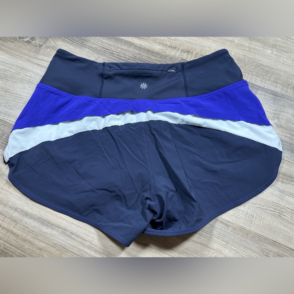 Athleta Colorblock Run Shorts – Size S - Picture 3 of 4